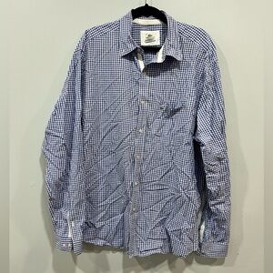 NWOT LACOSTE Men's Long Sleeve with Pocket Heritage Blue/White, 2XL(45)